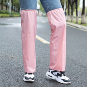 レインレッグカバー 脚カバー 雨具 パンツ裾カバー 泥跳ねガード 雨除け 防水 フットカバー 大人 子供 男女兼用 膝上 ロング 防汚対策 足元カバー レイングッズ