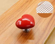 つまみ 取っ手 ハンドル 2個セット ハート かわいい シンプル リメイク 引き出し 戸棚 DIY 家具 付け替え
