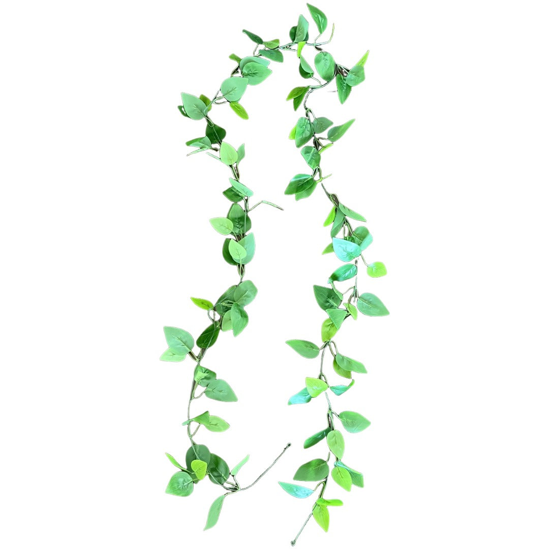 フェイクグリーン 単品 1本 人工観葉植物 造花 リーフ 葉っぱ 壁掛け 吊り下げ 長い ロング 装飾 飾り インテリア ウエディング 結婚式 披露宴 リビング 玄関 おしゃれ ナチュラル