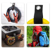 マジック結束バンド マジック テープ 結束バンド アウトドア キャンプ 登山 工具 まとめる ブラック 黒 整理 整頓 すっきり 片付く 丈夫 頑丈 便利アイテム