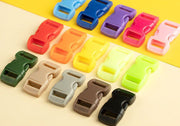 バックル 単品 1個 プラスチック ワンタッチバックル 留め具 交換 パーツ 縫製材料 手芸 ハンドメイド DIY 手作り シンプル 単色 無地 カラバリ豊富