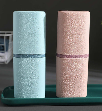 ハブラシケース 歯ブラシケース トラベルセット 歯磨き コップ付き うがい用コップ 商品画像3