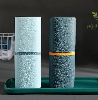 ハブラシケース 歯ブラシケース トラベルセット 歯磨き コップ付き うがい用コップ 商品画像5