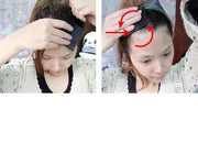 髪留めシート 10個セット 前髪留め 前髪固定 跡がつかない マジック テープ ヘアクリップ 洗顔 メイクアップ 化粧 ミックスカラー 便利アイテム マジックヘアバンド 女性 婦人 レディース