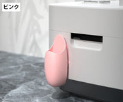 しゃもじホルダー しゃもじ立て しゃもじ収納 粘着タイプ 貼り付け キッチン用品 キッチン 台所 炊飯器 無地 シンプル 便利