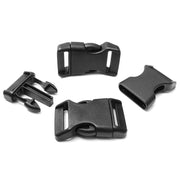 バックル 3個セット プラスチック ワンタッチバックル サイドリリースバックル 留め具 交換 パーツ 縫製材料 手芸用品 ハンドメイド用品 DIY 手作り シンプル 単色 無地 カラバリ豊富 かわいい 黒 白 赤 黄 青 ピンク 緑 紫 橙