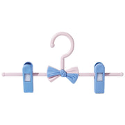 ハンガー クリップ付き 5本セット 衣類ハンガー ピンチハンガー 収納用品 洗濯用品 スカート パンツ ボトムス 挟む 便利 おしゃれ かわいい