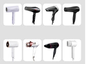 ヘアドライヤーカバー ドライヤーヘッド ディフューザー スタイリング 折りたたみ 熱風拡散器 熱拡散 耐熱