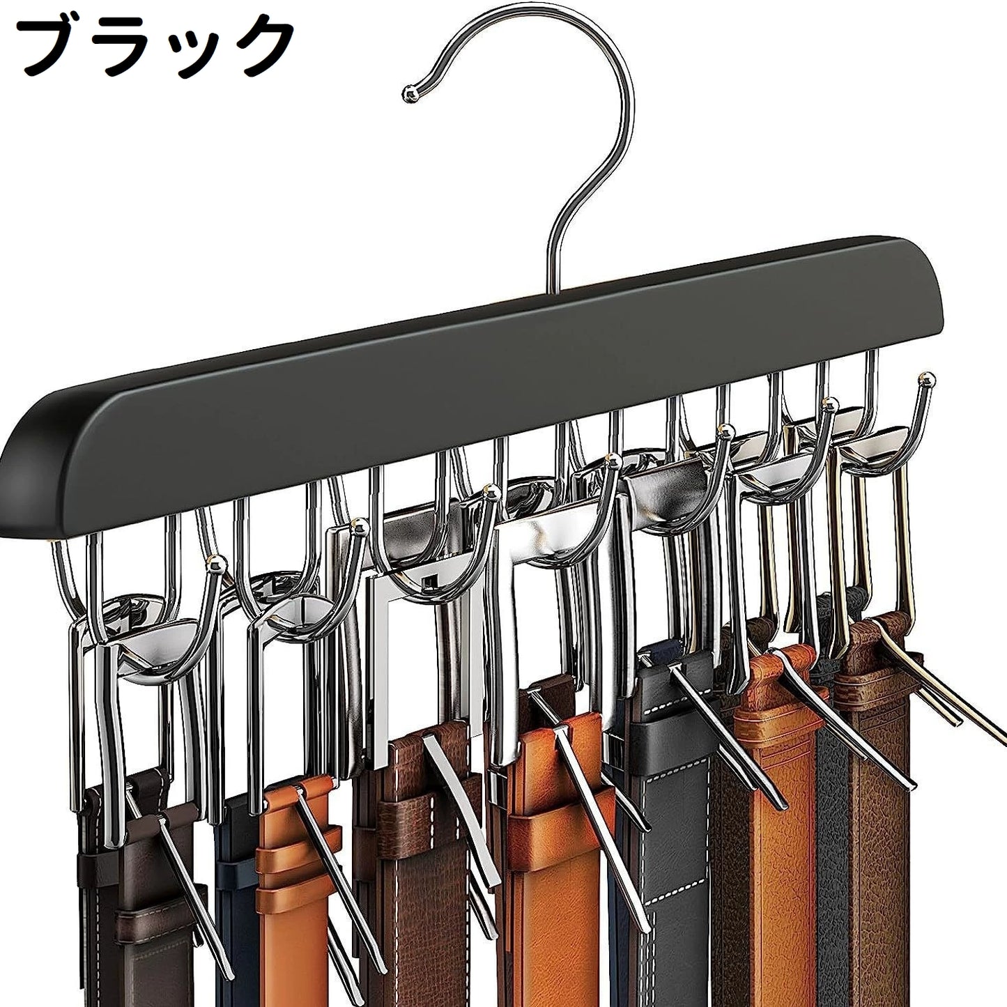 ズボンハンガー パンツハンガー ベルトハンガー パンツ収納 フック式 ハンガーフック 商品画像3