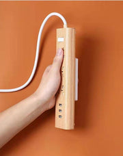 電源タップホルダー 同色10個セット スライド式 壁掛け 粘着テープ 取り付け 固定 収納 テープ 貼り付け リモコン 簡単 便利 スタイリッシュ すっきり アイデアグッズ