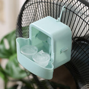 冷風扇 冷風機 ミストファン ミスト扇風機 送風機 送風ファン 小型 吊り下げ式 シンプル 室内 屋内 卓上扇風機 卓上ファン 取り付け 青 ピンク ブルー 単色