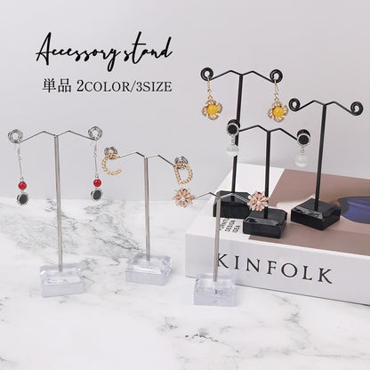 アクセサリースタンド アクセサリー掛け ピアススタンド ネックレススタンド ディスプレイスタンド アクセサリーホルダー 商品画像