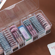 コンタクト収納ケース カラコン収納 カラーコンタクト収納 蓋付き ワンデー 保管 透明 クリア 小物入れ インテリア 使い捨てコンタクト 整理整頓 便利 見やすい