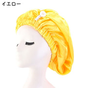 ナイトキャップ レディース ヘアキャップ ロング ロングヘア ショートヘア ヘアケア 就寝用 髪保護 髪 夜 就寝中 睡眠 保湿 摩擦 カラバリ豊富