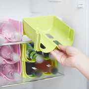 ボトルラック ペットボトルホルダー 収納 ラック キッチン整理用品 冷蔵庫 パントリー キャビネット 瓶 缶 整理整頓 棚 スタッキング 積み重ね可能