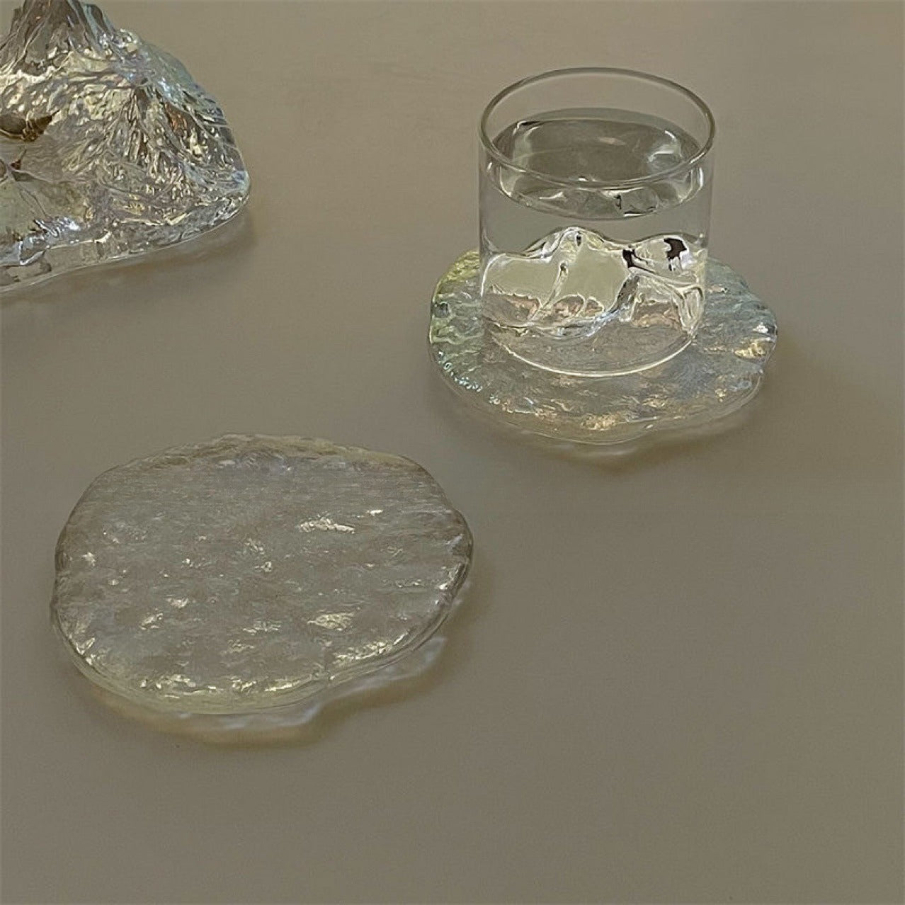 コースター ガラス製 グラス置き コップ置き 単品 1個 商品画像2
