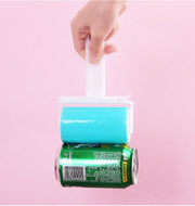 粘着クリーナー 粘着ローラー 単品 1個 フタ付き カバー付き 水洗い可 洗える 掃除用品 ハンディークリーナー カーペットクリーナー お掃除グッズ 服 カーペット ラグ 絨毯 ソファ 車内 犬 猫 抜け毛 髪の毛 便利 かわいい お洒落