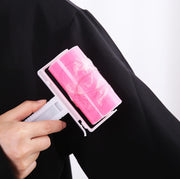 粘着クリーナー 粘着ローラー 単品 1個 フタ付き カバー付き 水洗い可 洗える 掃除用品 ハンディークリーナー カーペットクリーナー お掃除グッズ 服 カーペット ラグ 絨毯 ソファ 車内 犬 猫 抜け毛 髪の毛 便利 かわいい お洒落