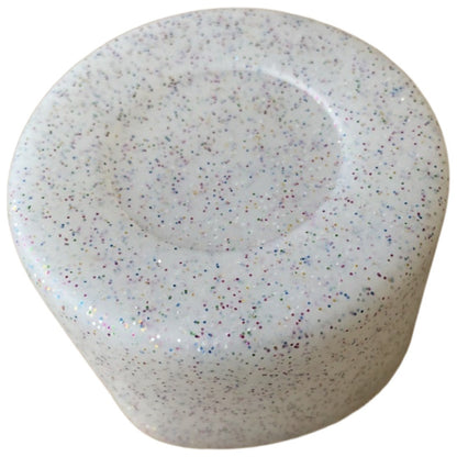 水筒底カバー 7.5cm ボトル底 保護カバー 底キャップ 水筒用パーツ クリア×カラフル バリエーション画像