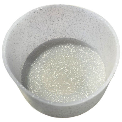 水筒底カバー 7.5cm ボトル底 保護カバー 底キャップ 水筒用パーツ クリア×シルバー バリエーション画像