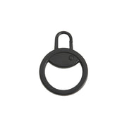 ジッパータブ 4個セット ジッパー ジッパーヘッド ファスナー 引き手 部品 パーツ 効果尿 金具 チャック 丸