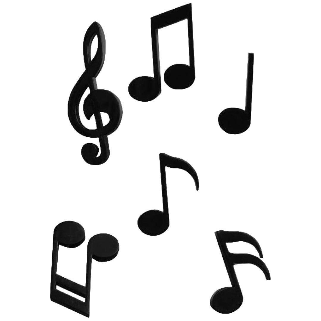 マグネット 磁石 6個セット 音符 音楽 メロディー ト音記号 冷蔵庫 ホワイトボード 黒板 可愛い 日用品雑貨 キッチン リビング 文具 装飾