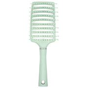 ヘアブラシ スケルトンブラシ 速乾ブラシ ウェットブラシ ヘアケア くし 櫛 幅広 ワイド 湾曲 髪の毛 かわいい おしゃれ