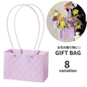 ギフトバッグ フラワーバッグ 持ち手付き ラッピング用品 クラフト DIY 花束 ブーケ プレゼント 贈り物 結婚式 誕生日 記念日