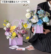 ギフトバッグ フラワーバッグ 持ち手付き ラッピング用品 クラフト DIY 花束 ブーケ プレゼント 贈り物 結婚式 誕生日 記念日