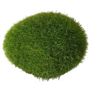 フェイク苔石 5個セット 苔玉 石 岩 コケリウム テラリウム ふさふさ 草 緑 人工植物 フェイクグリーン イミテーション リアル インテリアアイテム