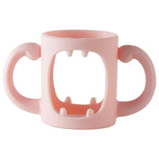 哺乳瓶ホルダー 哺乳びんホルダー 持ち手 ベビー用品 持ち歩き ハンドル シリコン 柔らかい 持ちやすい 哺乳瓶カバー 赤ちゃん ソフト