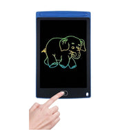 電子メモパッド デジタルメモ お絵かきボード 8.5インチ タッチペン付き 電池式 タブレット LCD液晶パネル 大画面 手書き 子ども 大人 伝言板 筆談 計算 ワンタッチ削除