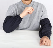 アームカバー 腕カバー 袖カバー 作業用 レディース メンズ 男女兼用 袖口ゴム 防水 防汚 シンプル 無地 袖口カバー キッチン用品 汚れ防止 水仕事 家事 ガーデニング 農作業 家庭菜園