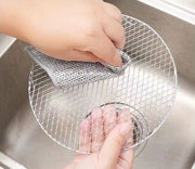 キッチンクロス 10枚セット ふきん 布巾 20x20cm 正方形 たわし 掃除 フライパン 鍋 こげとり 焦げ落とし 洗い物 食器洗い 台所 キッチン 水回り