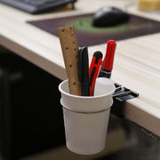 ドリンクホルダー クリップ式 ダブルクリップ 便利グッズ シンプル 紙コップ キーホルダー フック オフィス デスク 机 テーブル マルチホルダー 飲み物ホルダー