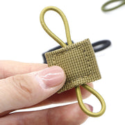 モールシステムジョイント用パーツ 4個セット タクティカルバックパック バッグ用アクセサリー ホルダー ミリタリー サバゲー アウトドア MOLLE 整理 多機能 便利
