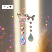 サンキャッチャー 吊り下げタイプ 水晶風 多面的 飾り 装飾 開運アイテム 風水グッズ 運気 幸運 お守り キラキラ 輝く 窓辺 玄関 バルコニー インテリア雑貨 プレゼント ギフト