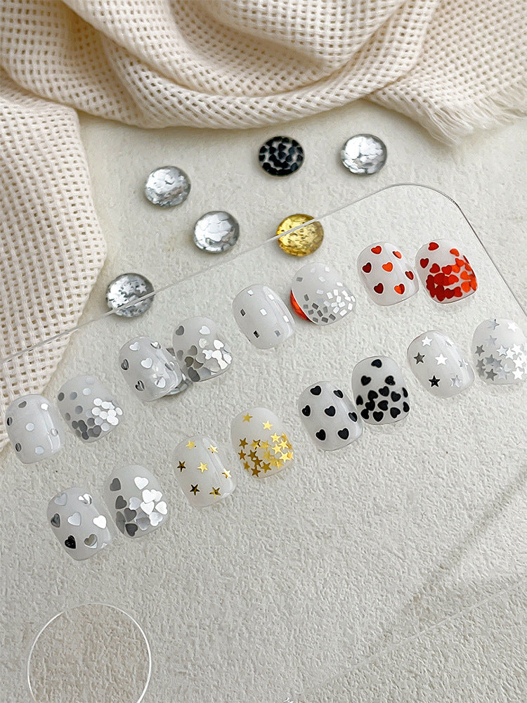 ネイルパーツ 4個セット スパンコール ネイルアート用品 ホログラム 星 商品画像3