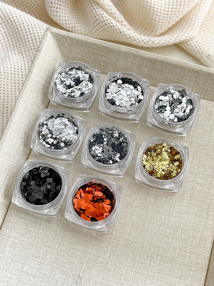 ネイルパーツ 4個セット スパンコール ネイルアート用品 ホログラム 星 商品画像4