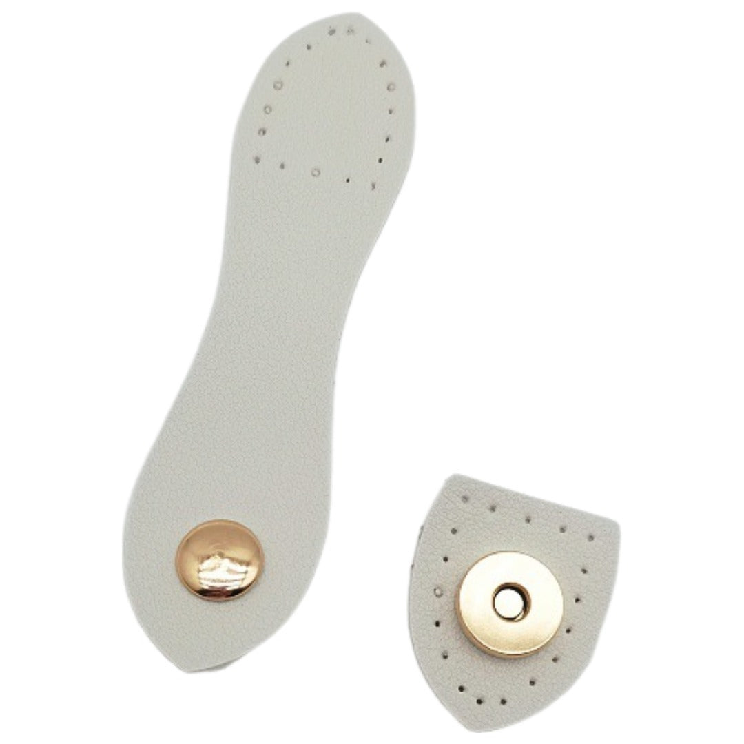マグネットボタン付きベルト 手芸用品 ハンドメイド用品 後付け PUレザー