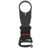 ペットボトルホルダー アウトドア用品 バックル付き カラビナ付き ドリンクホルダー 登山 釣り キャンプ ハイキング スポーツ ベルトループ