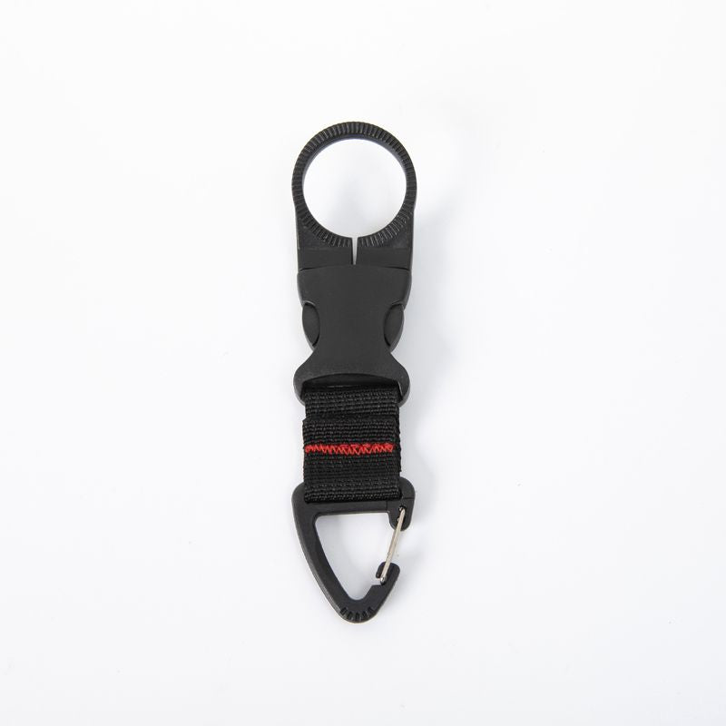 ペットボトルホルダー アウトドア用品 バックル付き カラビナ付き ドリンクホルダー 登山 商品画像5