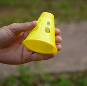 ペグカバー ペグ警告カバー 同色2個セット アウトドア テント キャンプ ガイライン 転倒防止 目印 引っ掛け防止 夜間 暗い ナイト 装着簡単 多用途