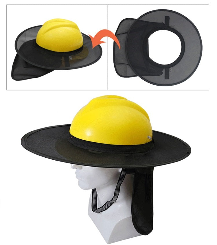 ヘルメット用サンシェード ヘルメットバイザー 日除けタレ ヘルメット用 ツバ つば 商品画像4