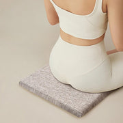 シートクッション チェアパッド フロアクッション 座布団 40cm 角型 紐付き 厚手 四角 スクエア 椅子用 滑り止め付き かわいい おしゃれ 在宅ワーク インテリア シンプル リビング ダイニング 椅子