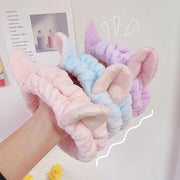 ヘアバンド 洗面用 レディース バス用品 洗顔 猫耳 ネコ タオル地 まとめ髪 ふわふわ お風呂 女性用 メイク時 リラックスタイム おしゃれ かわいい