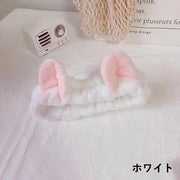 ヘアバンド 洗面用 レディース バス用品 洗顔 猫耳 ネコ タオル地 まとめ髪 ふわふわ お風呂 女性用 メイク時 リラックスタイム おしゃれ かわいい