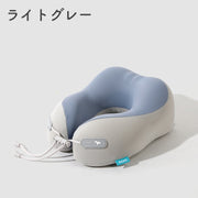 ネックピロー 首枕 U字型 トラベルピロー 大人用 低反発 クッション 携帯枕 旅行 飛行機内 車内 お昼寝 仮眠 長距離移動 新幹線 可愛い 便利 快適 ギフト プレゼント