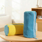 靴用洗濯ネット シューズ洗濯ネット シューズ用 単品 ランドリーネット 洗濯用品 崩れ防止 ファスナー 丸洗い 日用雑貨 無地 シンプル モップ フリンジ