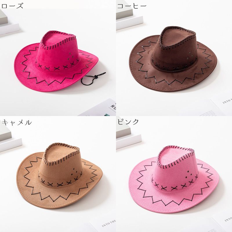 テンガロハット ウエスタンハット カウボーイハット カジュアル お洒落 カッコいい 商品画像4